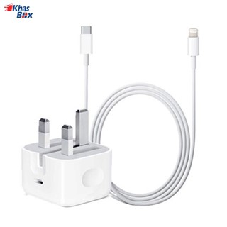 شارژر اصلی ایفون iPhone 13 Pro Max ا Apple iPhone 13 Pro Max 20W Fast Charge Type-C Orginal Wall Charger 