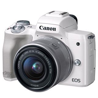 دوربین دیجیتال کانن مدل EOS M50 15-45 سفید