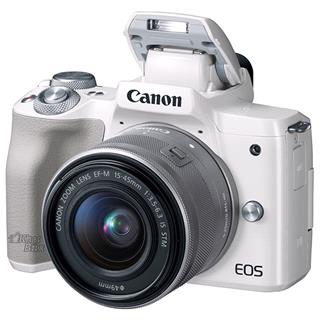 دوربین دیجیتال کانن مدل EOS M50 15-45 سفید