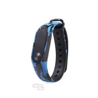 بند دستبند شیائومی Mi Band2 طرح چریکی آبی