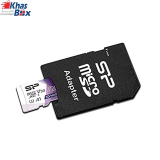 کارت حافظه microSDXC سیلیکون پاور مدل Superior Pro کلاس 10 استاندارد UHS-I U3 سرعت 100MBps ظرفیت 128 گیگابایت به همراه آداپتور SD