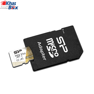 کارت حافظه microSDXC سیلیکون پاور مدل Superior pro کلاس 10 استاندارد UHS-I U3 سرعت 100MBps ظرفیت 512 گیگابایت به همراه آداپتور SD