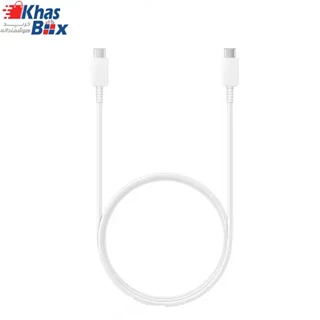پک 10 عددی کابل شارژ 1 متری PD و فست SAMSUNG Type-C to Type-C 25W 