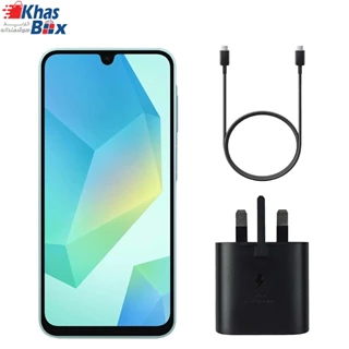 شارژر سامسونگ A16 کیفیت اورجینال - آداپتور تک / مشکی