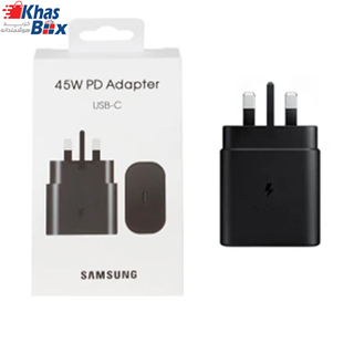 شارژر اصلی گوشی Galaxy S24 Ultra سامسونگ تک پورت 45W وات سامسونگ Type-C