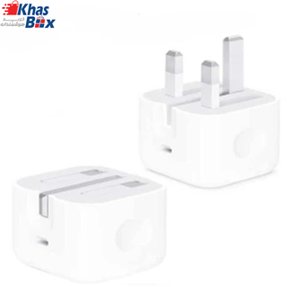 شارژر دیواری اپل 20 وات ۸پین Apple 20 Watt Wall Charger با گارانتی ۶ ماهه  - اصلی