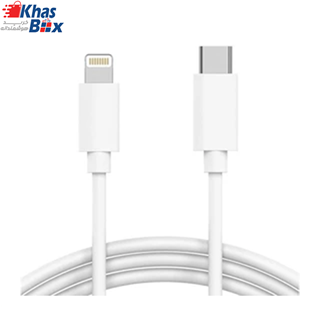 کابل شارژ تایپ سی به لایتنینگ آیفون 13 USB-C to Lightning (پک چین) 